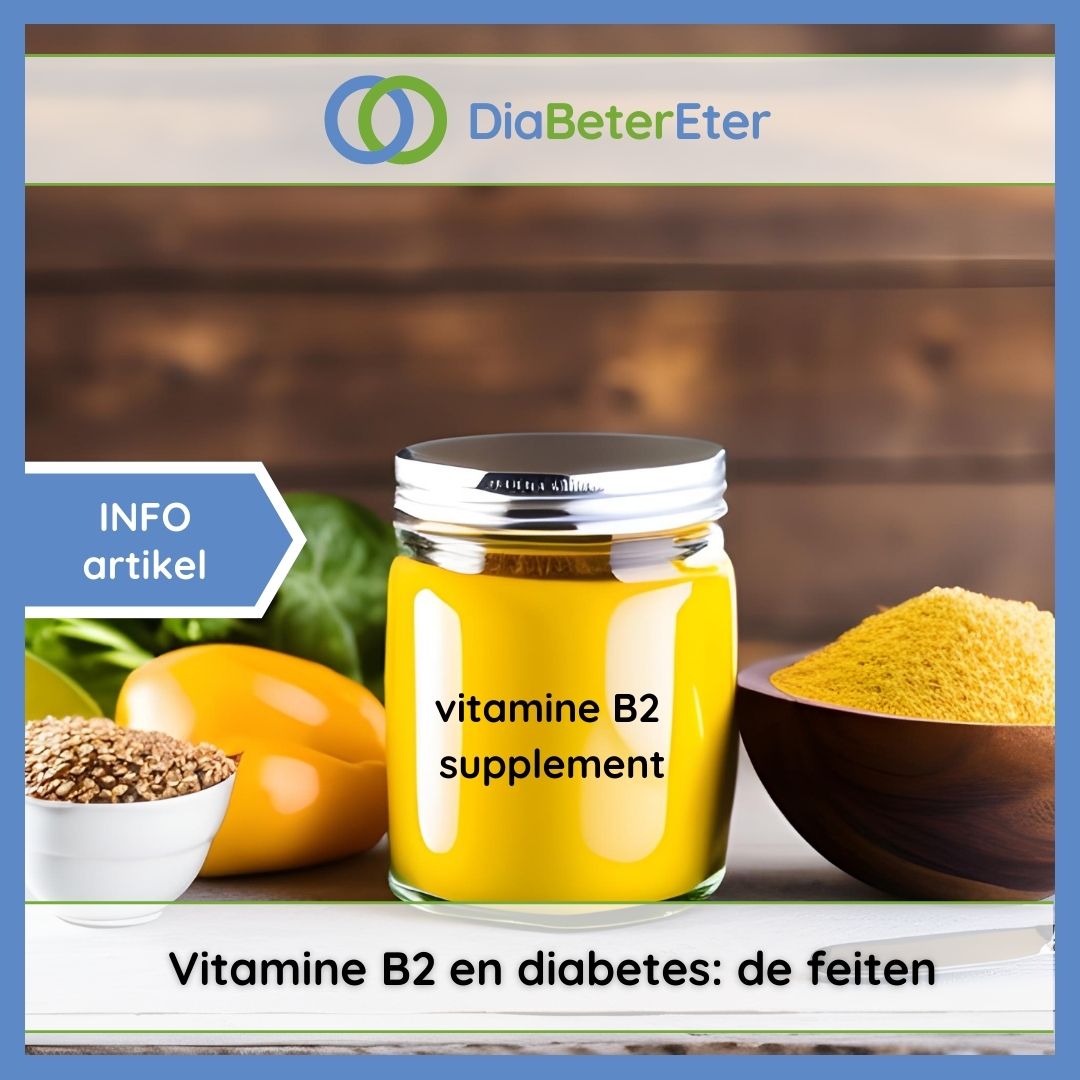 Vitamine B2 en haar rol bij type 2 diabetes